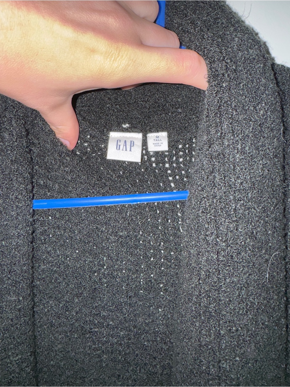 Long Black Cardigan-Gap